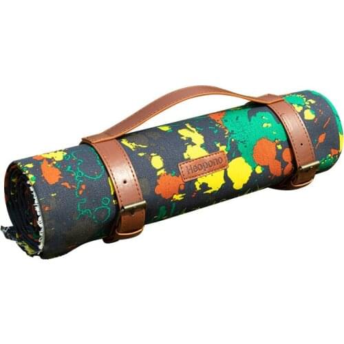 2pcs/set Simple Outdoor Picnic Mats Non-Slip Portable Camping Carpet Waterproof Durable Thickened Park Area Rugs