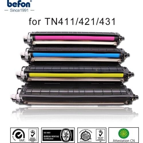 Befon Compatible Tone Cartridge Replacement for Brother TN421 TN 421 TN411 TN431 411 431 DCP-L8410CDW DCP 8410 HL-L8260CDW 8360