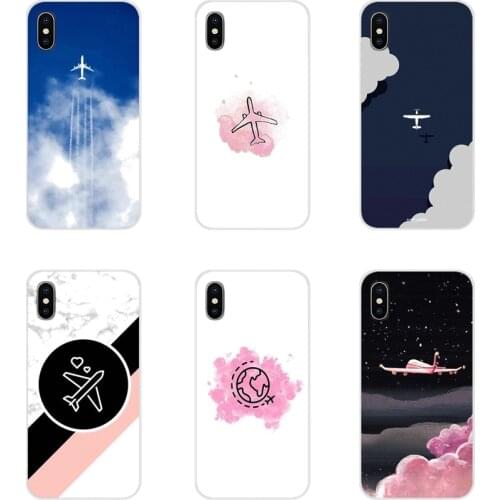 Cell Phone Bag Case aircraft Airplane fly travel in the Sky For Huawei Honor 4C 5C 6X 7 7A 7C 8 9 10 8C 8S 8X 9X 10I 20 Lite Pro