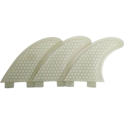 Double Tabs thruster fins S/M/L Size Fiberglass fins pure color Fins Surfboard Fin surfboard accessories Double Tabs