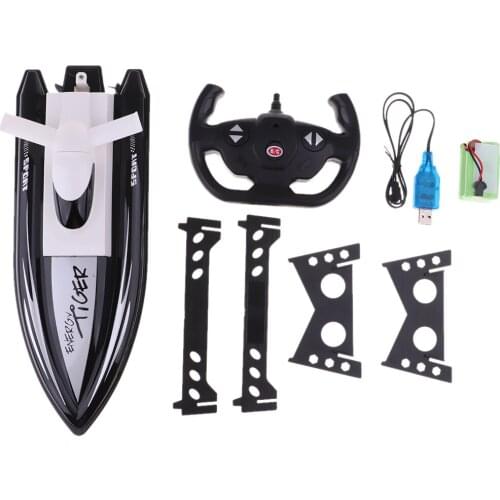 3 Colors 1/16 RC Racing Boat Battleship Dual Motor 20Km/h High Speed Kids Toddlers Play set Toys Assault Military Ship Model