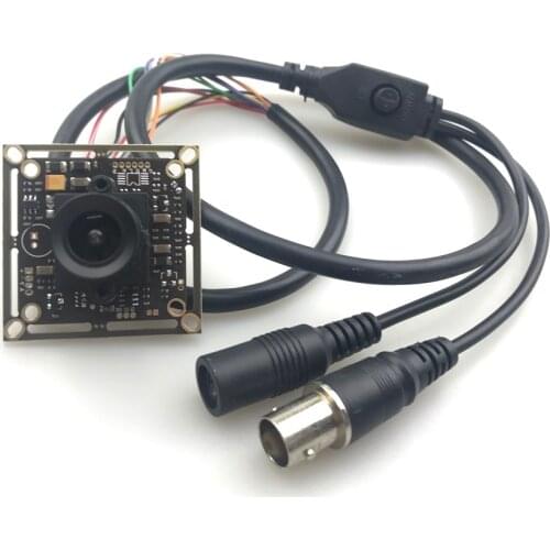 CCTV EFFIO-E 1/3" Sony dual speed CCD sensor 633+CXD4140 2.8mm LENS CCTV camera module board with OSD cable