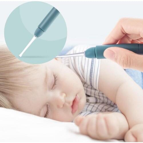 Portable 1 Set Wear-resistant Children Ear Care Cleaning Tool Universal Earwax Removal Long Handle for Kids