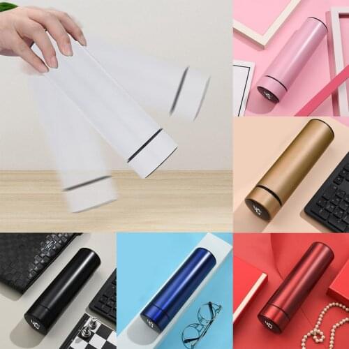 Intelligent Stainless Steel Thermo Bottle Cup Temperature Display Vacuum Flasks Travel Car Soup Coffee Mug Drink Bottle