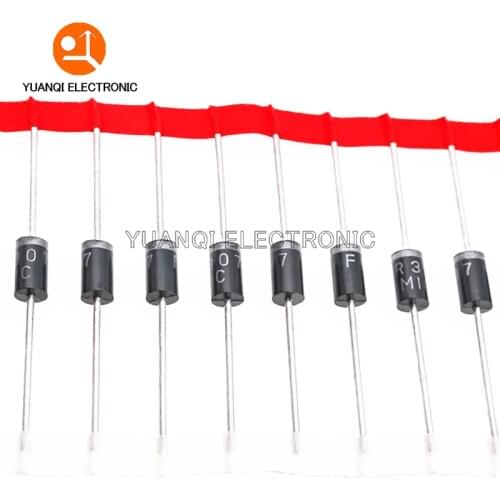 20PCS Rectifier Diode HER108 HER208 HER307 HER308 HER508 SF16 SF56 SF54 FR307 FR607 DO-27