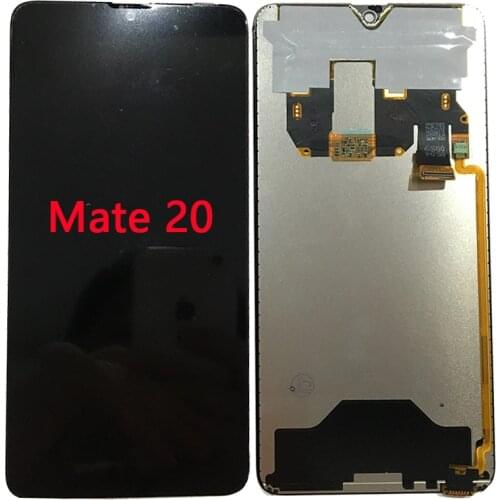 6.53'' LCD For Huawei Mate 20 LCD Display Touch Screen With Frame Assembly HMA -L09 L29 AL00 TL00 For Mate 20 Screen Repair
