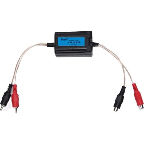 6.3*3.8*3cm Pretty Car Auto Home Stereos Mini Ground Loop Isolator Noise Reduction Filter New High Quality Car-styling