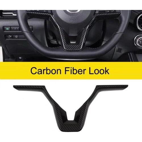 For Nissan Sylphy 2020/For X-Trail 2017 ABS Car Interior Steering Wheel Cover Trims Stickers Accessories Car Styling Moldings