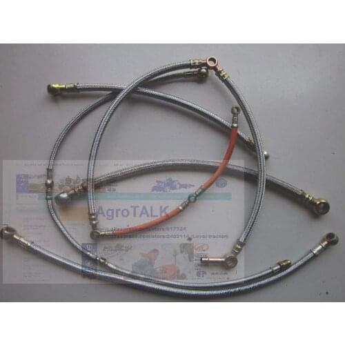 Fujian Lijia SL3105 series engine parts, the set of fuel pipes, part number