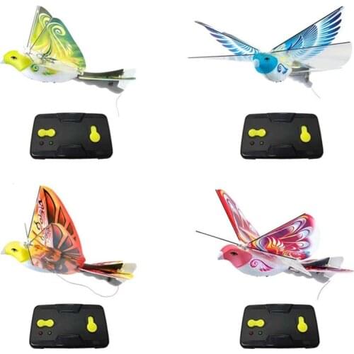 2.4G Electric Eagle Remote Control Bionic Bird Flying Wing Flapping Simulation Bird Toy Gift for Children Kids