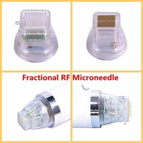 Disposable Consumable Insulated Cartridge Needle Tattoo Beauty Fractional RF Gold Cartridge 10pin 25pin 64pin Nano Microneedle