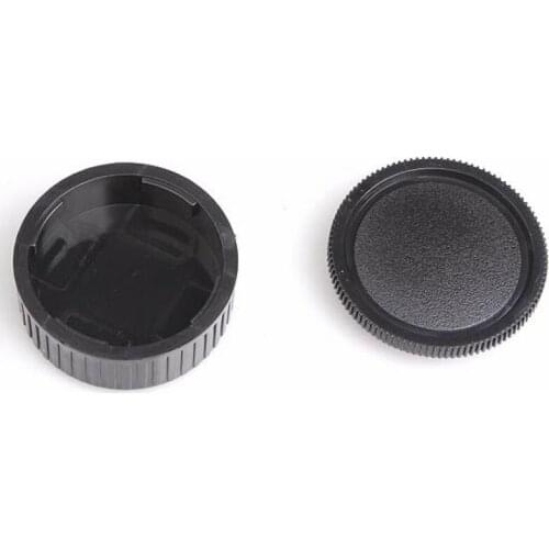 Onsale 1pc Camera Plastic Front & Rear Lens Caps Cover For Leica M L/M Body and Lens Mayitr