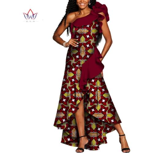 Sleeveless Dresses for Women Party Wedding Casual Date Dashiki African Women Dresses African Dresses for Women Bride WY5561