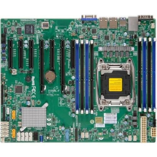 Applies to For Supermicro X10SRL-F LGA2011-3 LGA2011 C612 Single DDR4 Server Motherboard