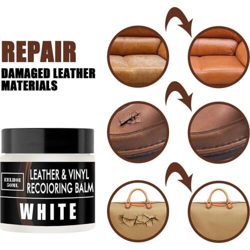 Car Care Liquid Leather Repair Kit Auto Complementary Color Paste Cracks Car Sofa Paint Scratch Polish Hole Care Coat Seat B4R6