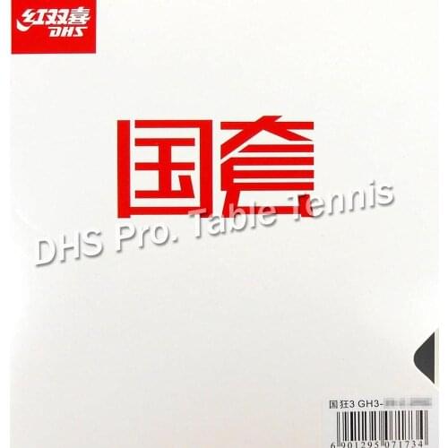 DHS National Hurricane 3 GH3 Pips-in Table Tennis PingPong Rubber With orange Sponge