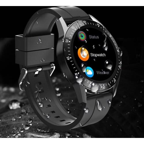 Smart Watch 2020 Men Fitness Tracker Heart Rate Blood Pressure Monitor IP67 Waterproof Full Touch HD Smartwatch for iOS Android