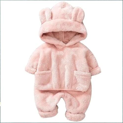 Winter Thick Warm boy and Girls Clothing Set Plush Cotton Suit For Baby Heavy Withstand The Severe Cold Toddler Children Clothes