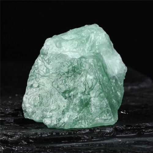 1pcs Green Flourite Healing Energy Stones Raw Natural Quartz Chakra Mineral Crystals Study Room Decoration Treatment Stone