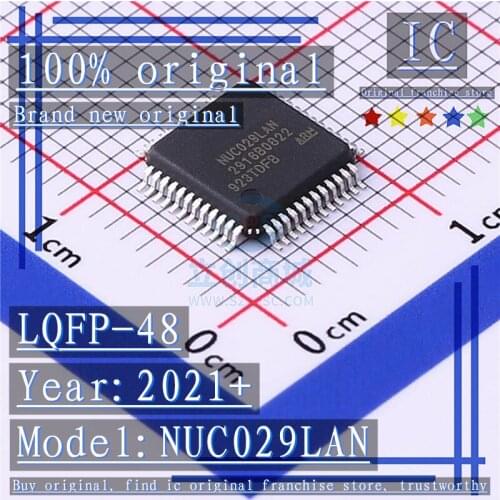 2021+ 100% Brand new original 1PCS-5PCS NUC029LAN LQFP-48 32-bit microcontroller microcontroller
