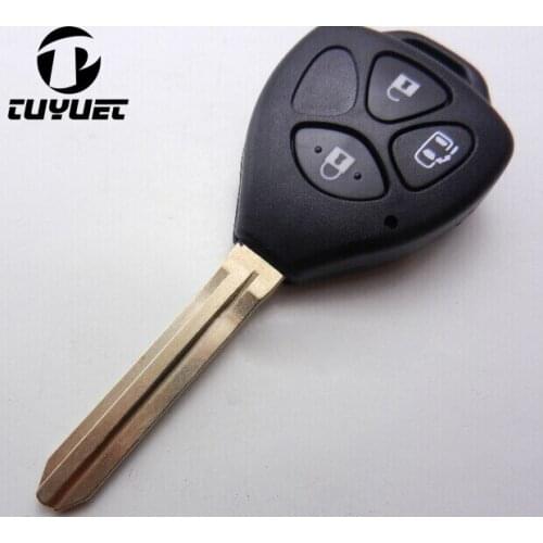 3 Buttons Remote Key Shell For Toyota Camry (band open a door button) For Hongkong Taiwan
