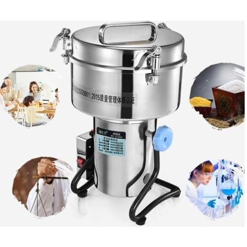 4500g High-speed herbs grinder,electric grind machine,Swing grinder multifunction herbs grinder / mill Powder