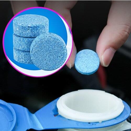 6Pcs Car windshield Solid Cleaner Effervescent Tablets Auto Accessories for Mazda 2 3 5 6 CX5 CX7 CX9 Atenza Axela