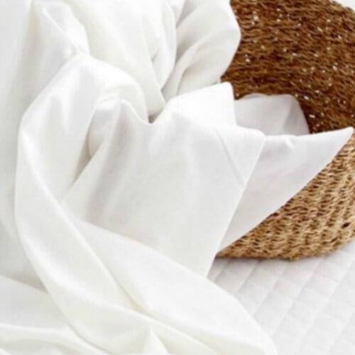 Buulqo One Meter high density double layer gauze 100% cotton fabric for baby diapers bibs and DIY sewing material