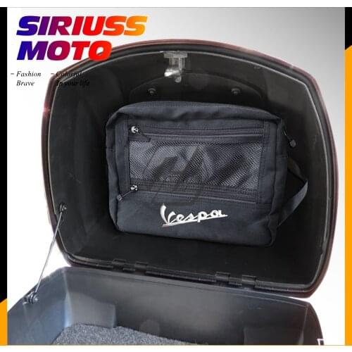 Inside Topcase Underseat Storage Pouch Case for Piaggio Vespa GTS GTV LX Sprint Primavera 50 125 150 250 300 300ie Super Sport
