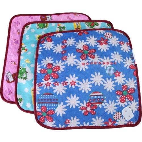 Pet Puppy Kitten Electric Heat Pad Dog Cat Bunny Heater Mat Blanket Bed Dog Supplies Dog Beds/Mats 40X40cm LBShipping