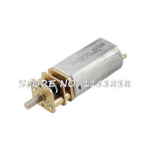 Electric Replacement Parts DC 6V 13GA 50RPM Geared Motor
