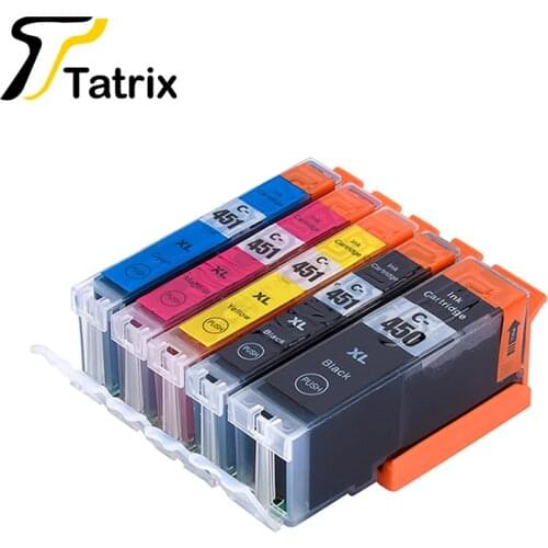 For Canon PGI450 451 PGI-450 CLI-451 Compatible Ink Cartridge For Canon PIXMA MG5440 MG5540 MG6340 MG6440 MG7140 Ip7240 MX924