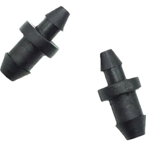 40 Pcs 1/4' And 1/8' Plug End Cap Lid Barbed Connector Hose Connector For Garden Drip 3/5mm & 4/7mm Hose Plastic Hose Fitting