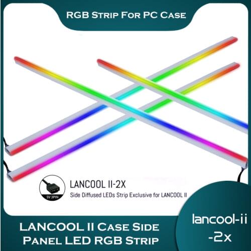 LANCOOL II Case Side Panel LED RGB Strip, 5V M/B ARGB SYNC, 395MM 37 Leds, lancool-ii-2x