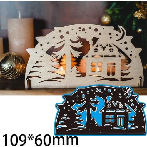 109*60mm CHRISTMAS new Metal Cutting Dies for decoration card DIY Scrapbooking stencil Paper Craft Album template Dies