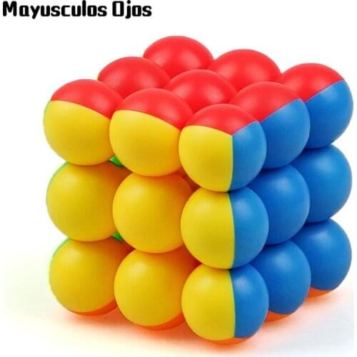 MF Beads Third-order Professional Magic Cube Color Professional Smooth Puzzle Toys