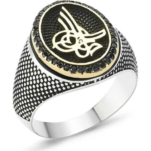 Silver Tuğralı Male Ring