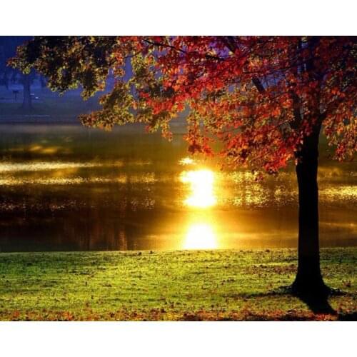 A6764 11CT/14CT/18CT/25CT/28CT tree patterns Counted Cross Stitch DIY Cross Stitch Kits Embroidery Needlework Sets