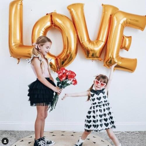 40 Inch Huge LOVE Letter Inflatable Party supplies Balloons Wedding Engagement Event Party Valentines Day Decorations Balloon