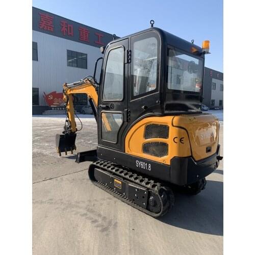 Good Price Small Crawler Excavator Hydraulic Mini 1.8Ton Digger Chinese Machine