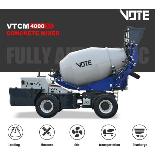 New Multifunctional Self-loading Concrete Mixer Truck Manufacturer Direct Sales Automatic Loading And Unloading