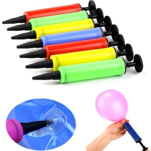 Portable Balloon Air Pump Wedding Balloon Inflate Tools Wedding Birthday Party Decorations Kids Adult Ballons Accessories