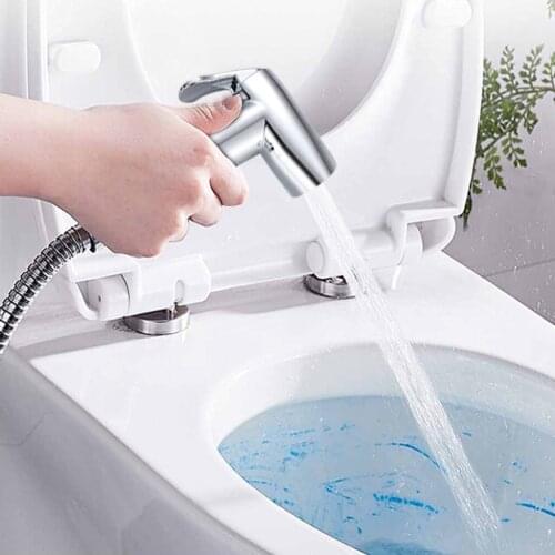 Stainless Steel Toilet Hand Held Bidet Faucet Sprayer Bidet Set Sprayer Gun Toilet Spray For Bathroom Self Cleaning Shower Head