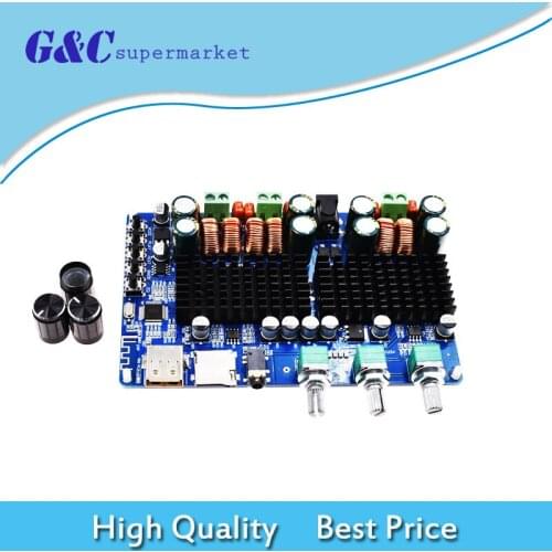 TPA3116 Wireless Bluetooth Digital 2.1 Channel Amplifier Board 50W+50W Stereo diy electronics