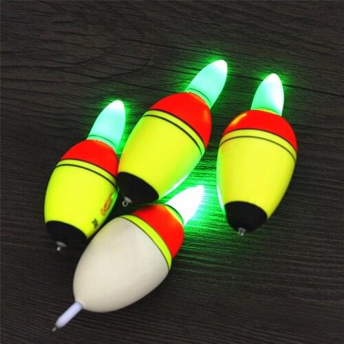 20g 30g 35g 40g Intelligent Electronic Light Fishing Floats Bobber Float Fish Advanced Glow EVA Plastic Float Bite Alarm pesca