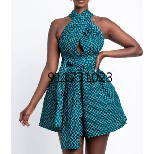 Womens African Dresses Dashiki Ankara Sundress Elegant Multiple Wear Batik Traditional African Clothing 2021 New Style