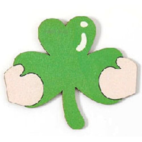 2021 New Clover Cutting Die Mold Diy Scrapbook Decoration Wooden Knife Mould Suitable For Fustelle