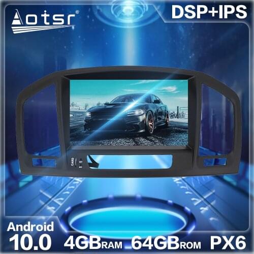Android 10.0 4GB+64GB Car Radio Player GPS Navigation DSP For OPEL Insignia 2008-2013 Car Auto Stereo Multimedia No DVD Headunit