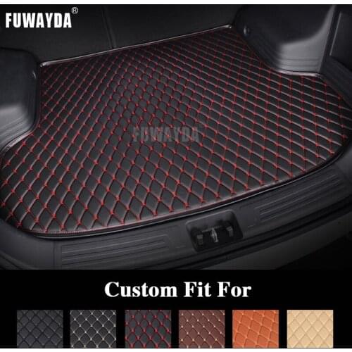 FUWAYDA car ACCESSORIES Custom fit car trunk mat for Peugeot 3008 Low configuration 2010-2015 travel non-slip waterproof