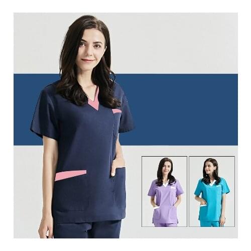 Breathable Medical Working Uniforms Scrubs Sets Pet Grooming Work Clothes Men High Quality Hospital Nursing Work Clothing Suits